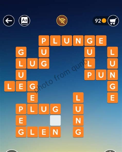 Wordscapes Level 206 Answers [ + Bonus Words ] .